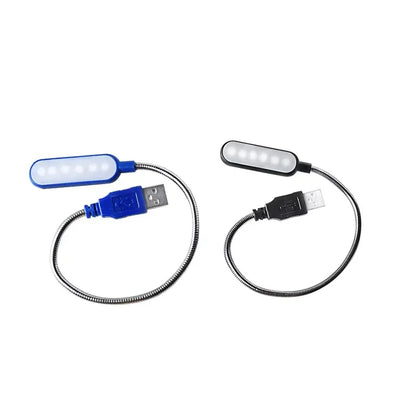 1PC Mini USB LED Light Book Light Flexible Reading Lamp Portable Night Light for Power Bank Laptop Notebook PC Computer
