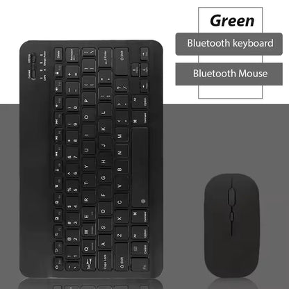 New 10-Inch Mobile Phone Pad Universal Wireless Bluetooth Keyboard Mouse Mute Control Keyboard Convenient Mini Mouse Keyboard