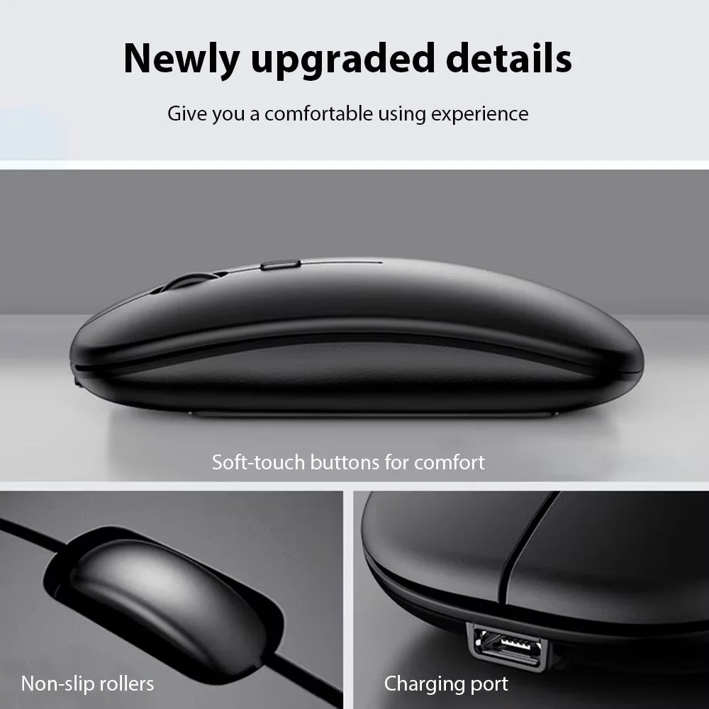 New 10-Inch Mobile Phone Pad Universal Wireless Bluetooth Keyboard Mouse Mute Control Keyboard Convenient Mini Mouse Keyboard