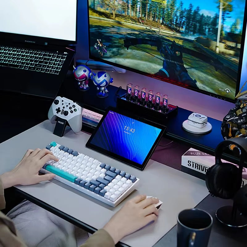 MACHENIKE K500 Mechanical Keyboard Wired Gaming Keyboard K500-B94 Hot Swappable 94 Keys 90% Layout RGB Backlight for PC Laptop