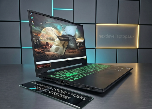 ASUS TUF Gaming A15 | 15.6" 144Hz | AMD Ryzen 7 7735HS | NVIDIA RTX 4060 (140W) | 16GB DDR5 | 1TB SSD